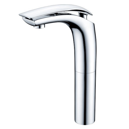 DAKOTA Dakota Plumbing DSF-00BVE06WCR-DIS Vessel Faucet White Chrome