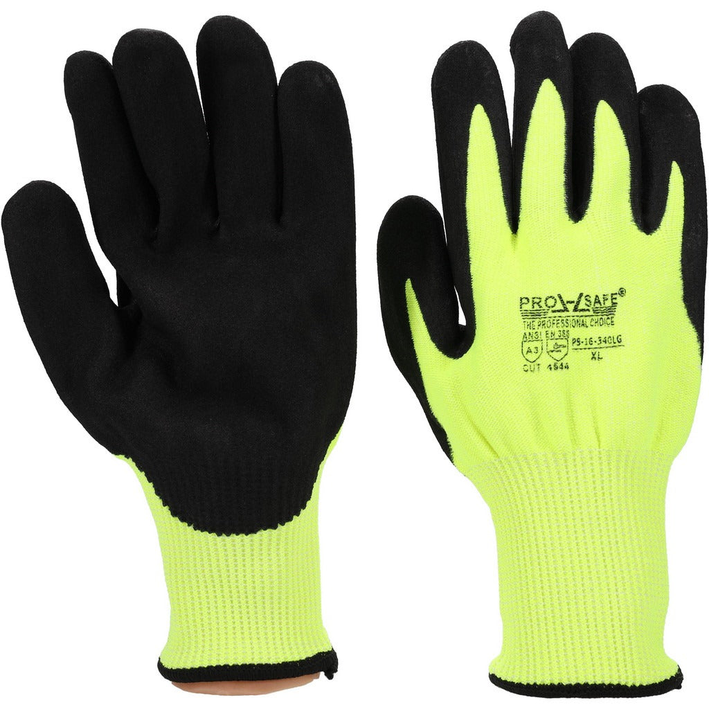 PRO-SAFE Pro-safe 68-165HV/XXL High Visibility Work Gloves 2XL
