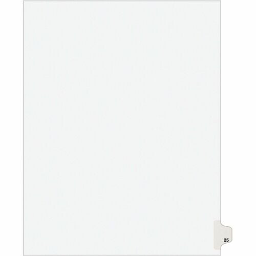 AVERY Avery AVE01025 Legal Index Dividers 25-pack Unpunched
