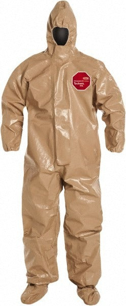 DUPONT Dupont C3128TTNSM000600 Chemical-resistant Coverall Tan