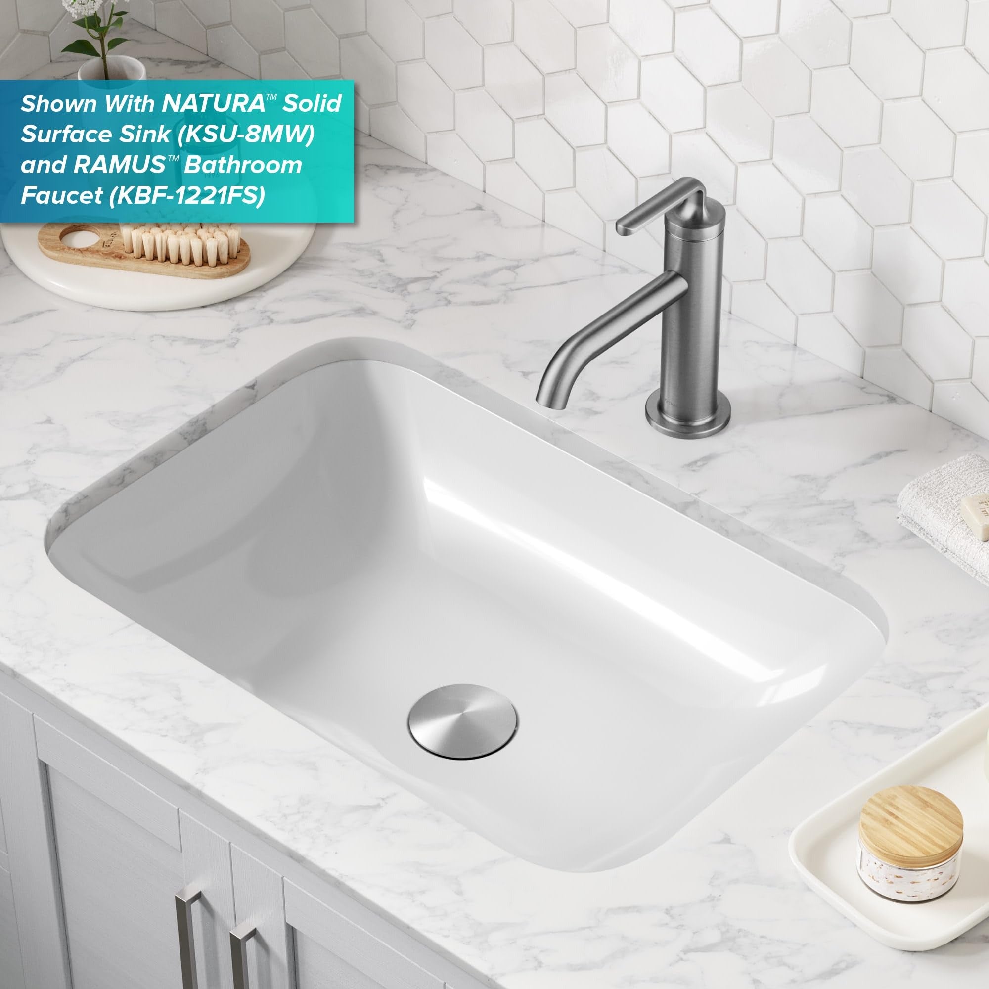 KRAUS Kraus PU-11CH Pop-up Drain with Overflow Chrome