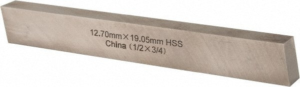 CLEVELAND CONTROLS Cleveland C44647 M2 Hss Tool Bit Blank 1/2x3/4x6 in