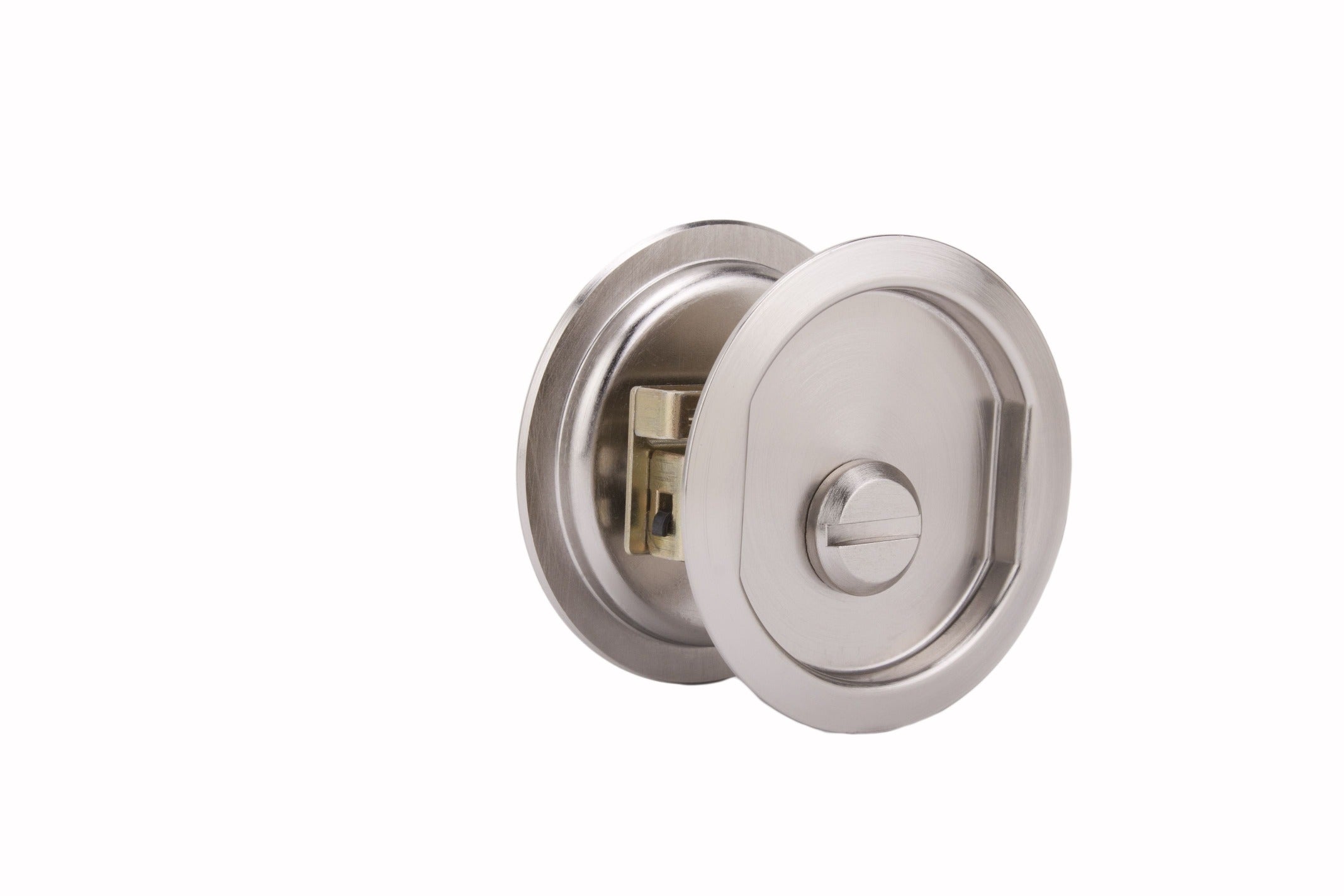 WESLOCK Weslock 00677XNXN Privacy Pocket Door Lock Satin Nickel