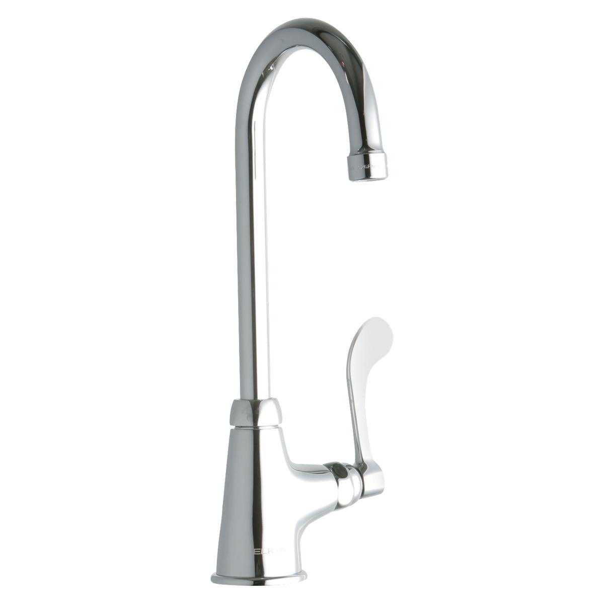 BSC PREFERRED Bsc Preferred LK535GN05T4 Single Hole Gooseneck Faucet