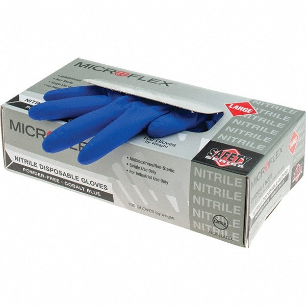 ANSELL Ansell N273 Nitrile Disposable Gloves Large 3.9 Mil 100 Pack
