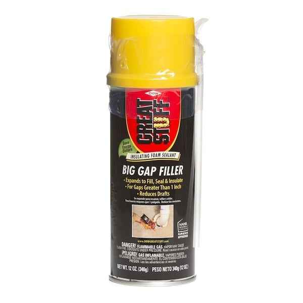 DOW Dow 00157906 Great Stuff Big Gap Filler Insulating Foam Sealant (12 oz)
