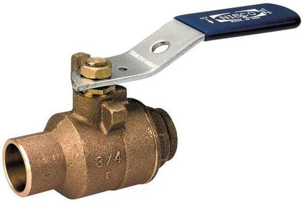 NIBCO Nibco 39923676764 Bronze Ball Valve 2 in Solder 600 Psi
