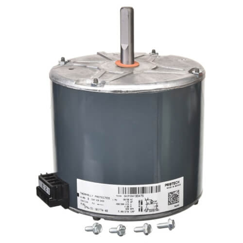 Rheem 51-101774-48 Condenser Motor - 1/5 hp 380-415, 460/1/60 (825 rpm/1 speed)