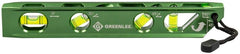 Greenlee L107 Electrician's Magnetic Torpedo Level with Conduit Bending Offset Aid