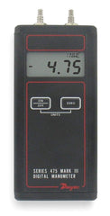 Dwyer 475-3-FM Handheld Digital Manometer 0 to 200.0 Inches WC Range