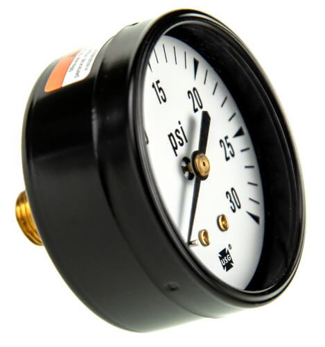 Weil-McLain 510-218-045 Steam Pressure Gauge 0-30 PSI