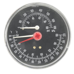 Weil McLain 510-218-099 T&P Gauge 60# 2.5Dial 1/4BCK