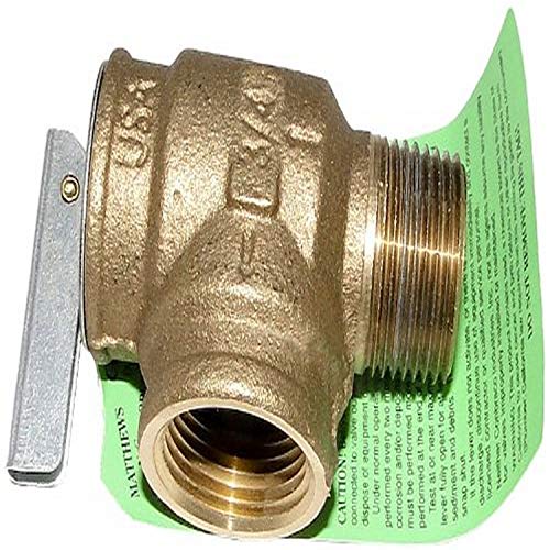 Zodiac R0040400 Valve Pressure Relief 3/4 X 3/4 75Psi