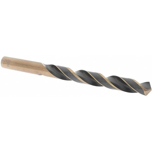 IMPORT-GENERIC Import 22449 7/16 Inch Hss Jobber Drill Bit Gold Oxide