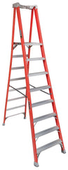 Louisville Ladder FXP1708 | 8-Foot Fiberglass Pro Platform Ladder | 300 lb Capacity | Replacement MPN