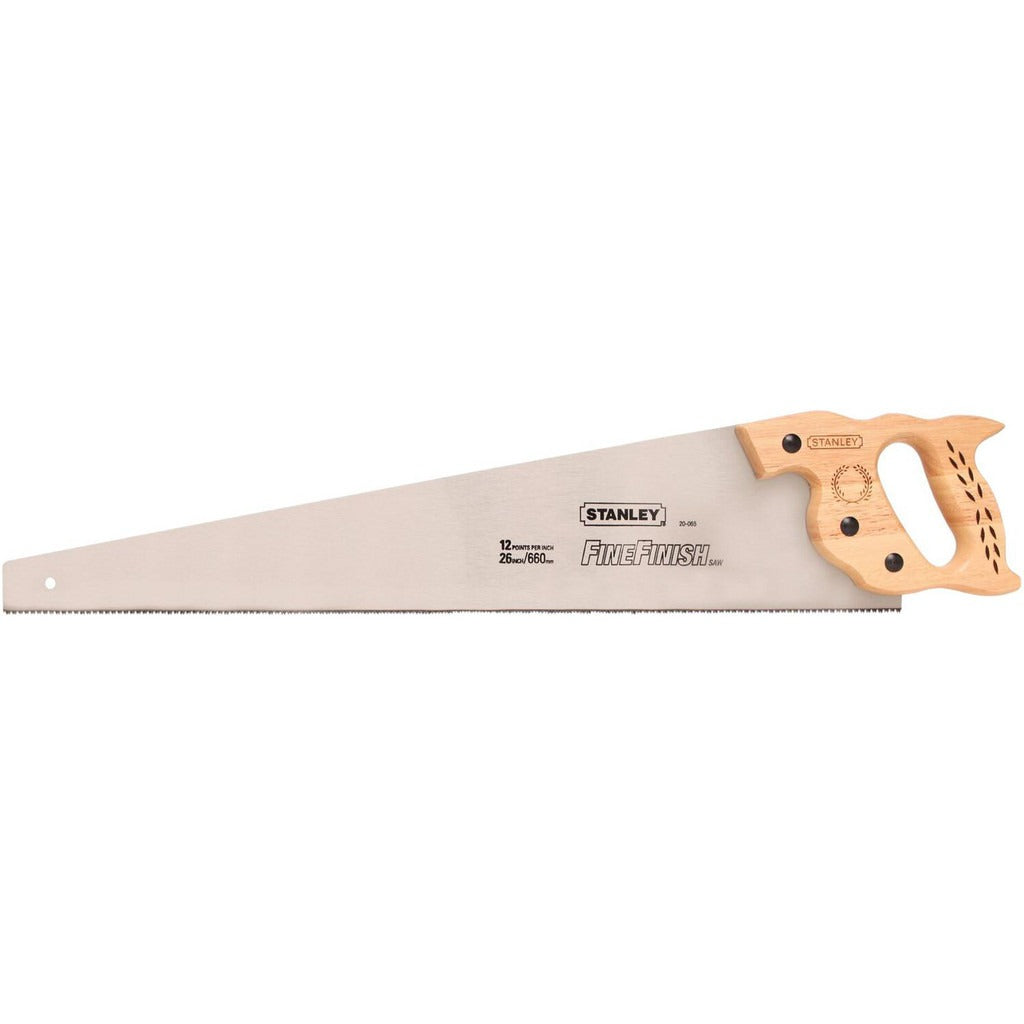 STANLEY Stanley 20-065 Handsaw 26 Inch Steel Blade Wood Handle