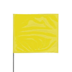 Presco 4521Y Yellow Plain Marking Flag 4X5 (Pack of 100)