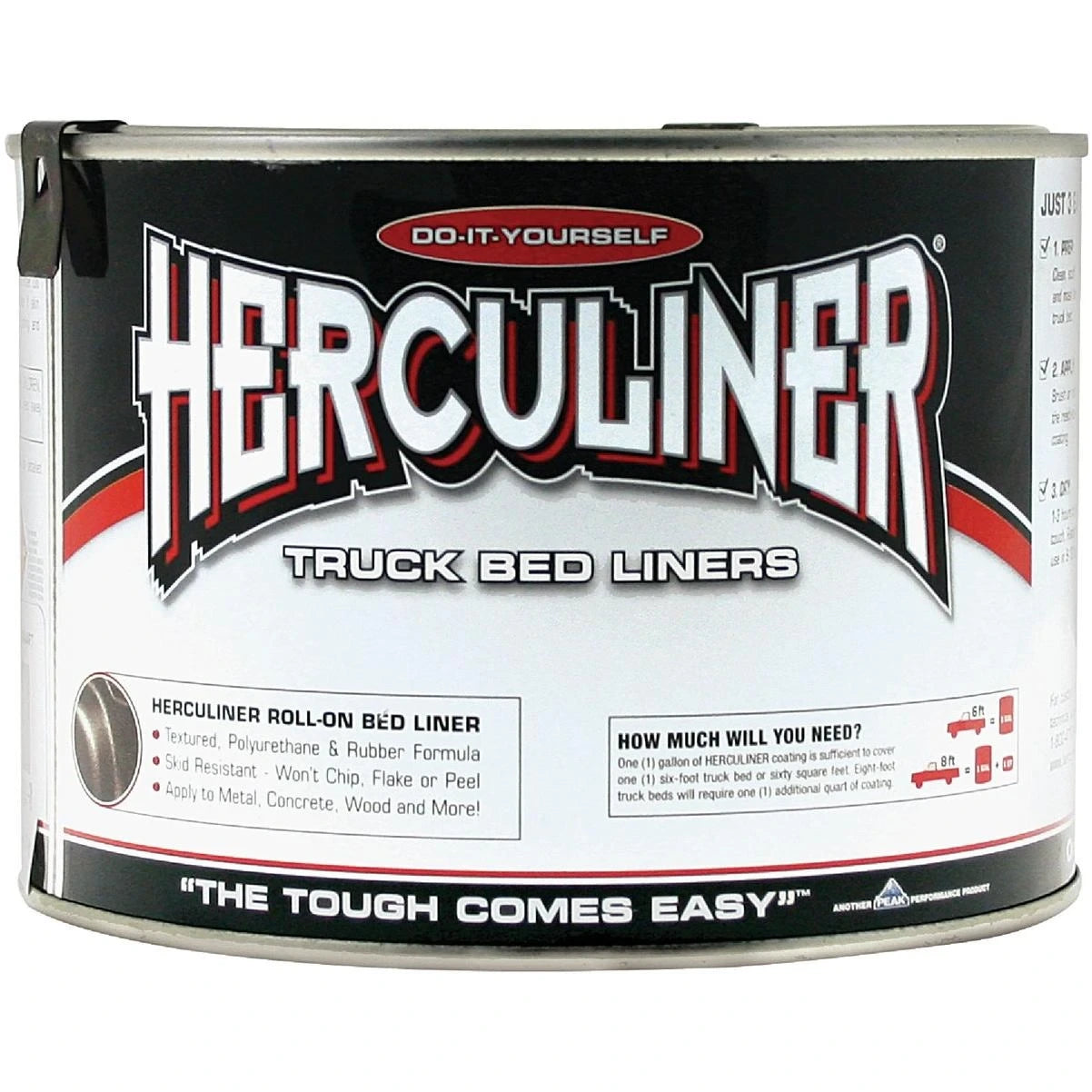 PEAK Peak HCL1B7 Herculiner Quart Brush-On Bed Liner (1 Qt)