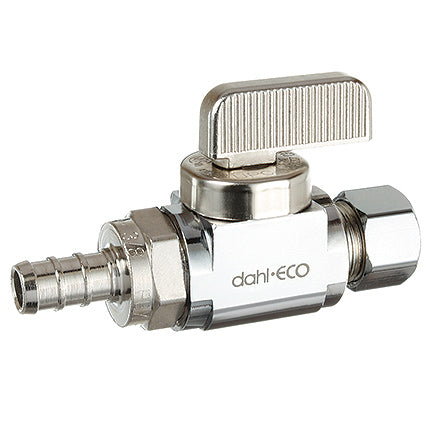 DAHL Dahl Valve 511-PX2-31 3/8 Crimpex x 3/8 OD Comp Supply Stop