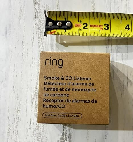 RING Ring B0CL5MMTDB Smoke and CO Listener 1 Pack B0CL5MMTDB