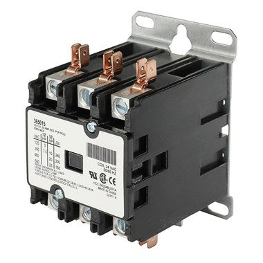 York S1-5882873 Contactor 40 Amp 24 Volt Coil Voltage Industrial Electric Switch