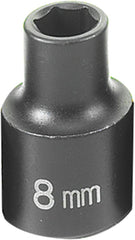 Grey Pneumatic 1008M Socket 3/8 Drive x 8MM Standard Length