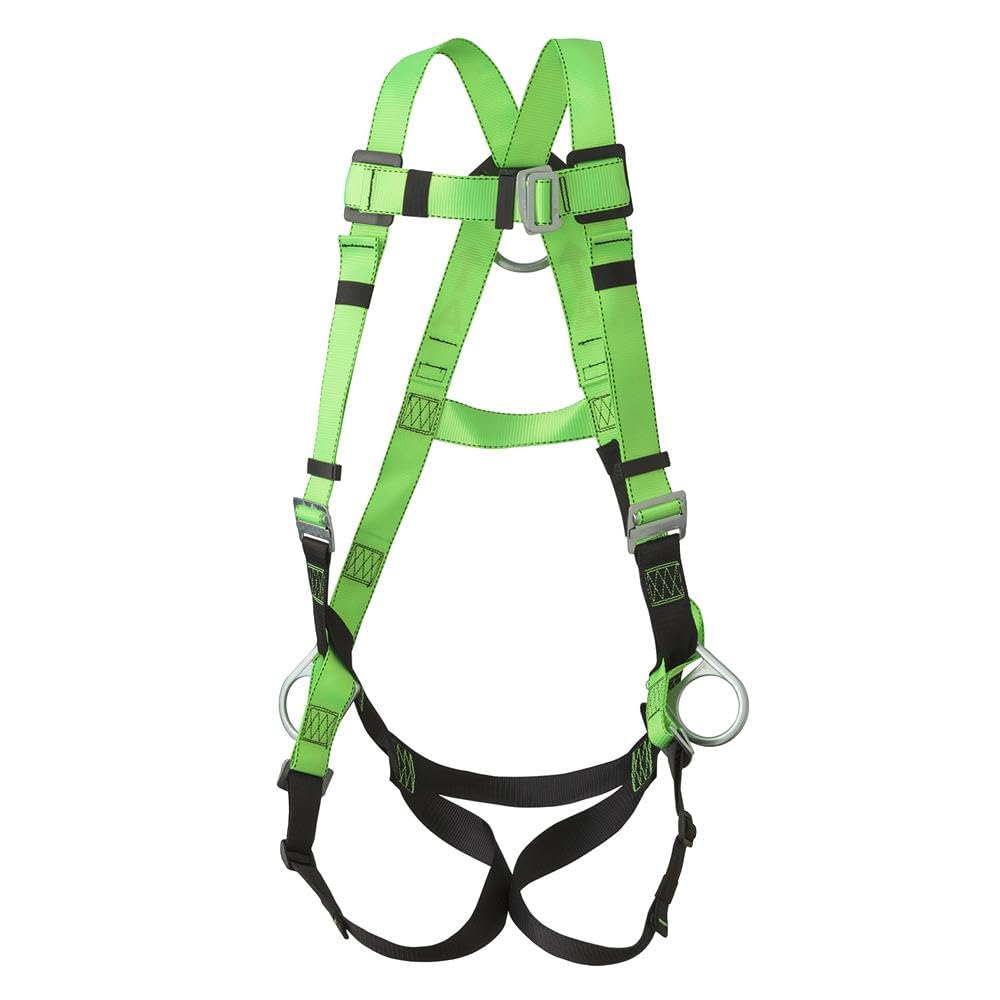 Peakworks V8002010 Fall Protection Full Body Safety Harness Universal Fit