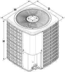 Goodman GSX130241 13 SEER 2.0 Ton Air Conditioner