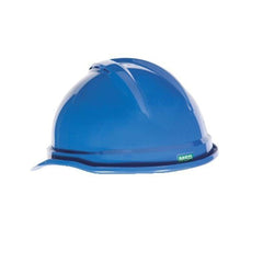 MSA 10034028 Cap V-Gard 500 Vent Fas-Trac 6PT Blue