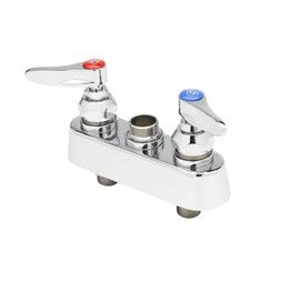 T&S Brass B-1100-LN Workboard Faucet Deckmount Less Spout 2 Lever