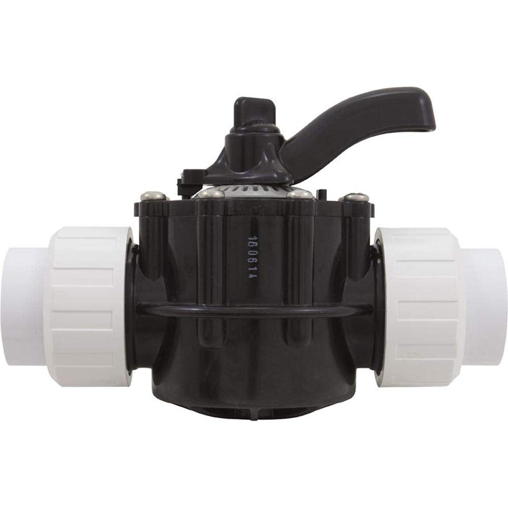 Custom Molded Products 25923-154-000 Diverter Valve 1.5 Inch Unions 3-Way Black