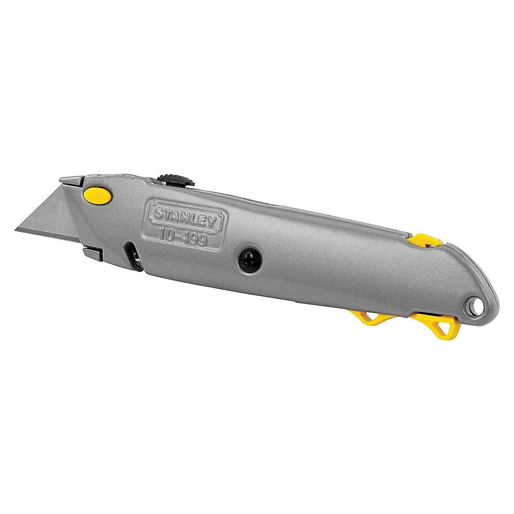 Stanley 10-499 Quick-Change Utility Knife with Retractable Blade and Twine Cutter