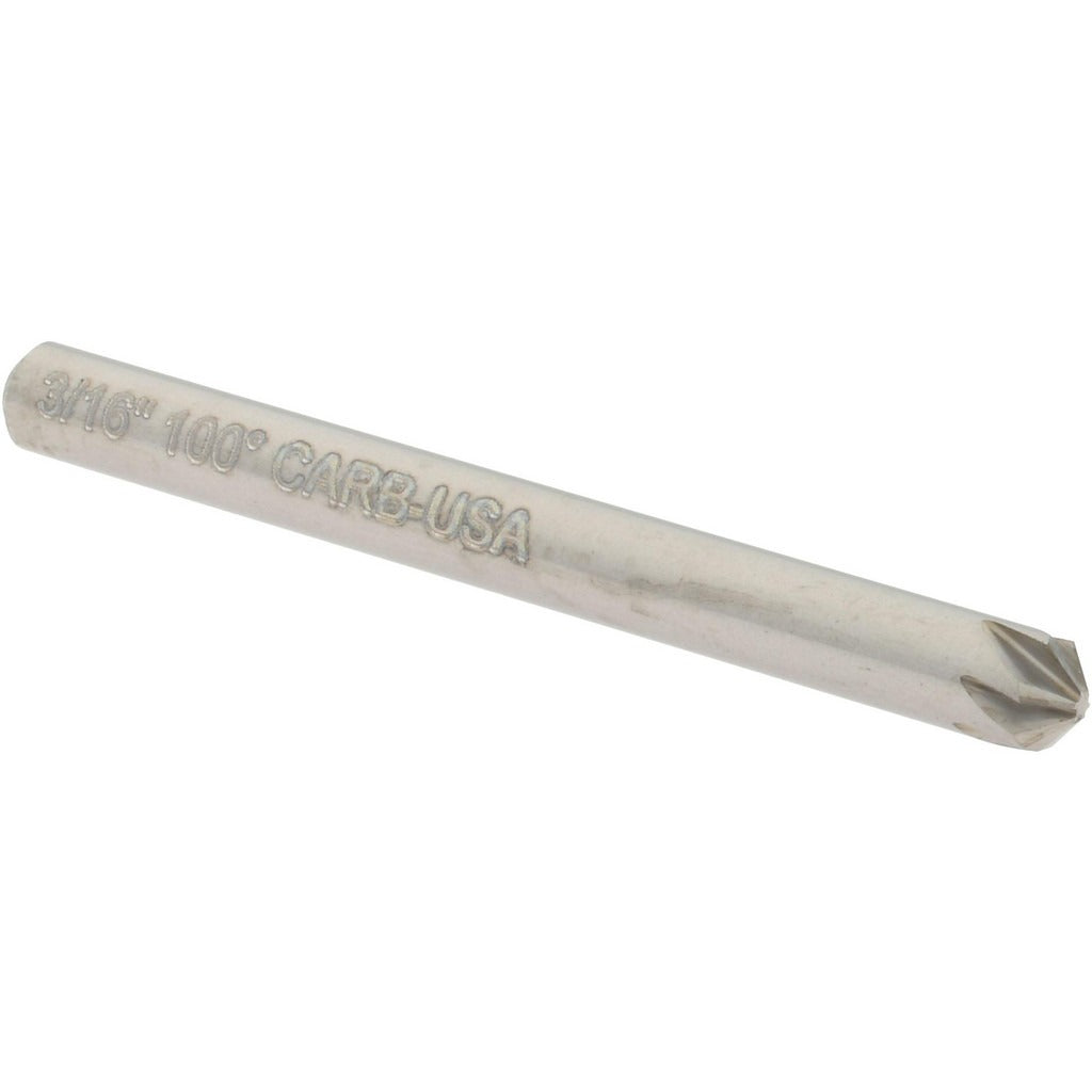 HERTEL Hertel 336-002080 Carbide Countersink 3/16 in 6 Flute
