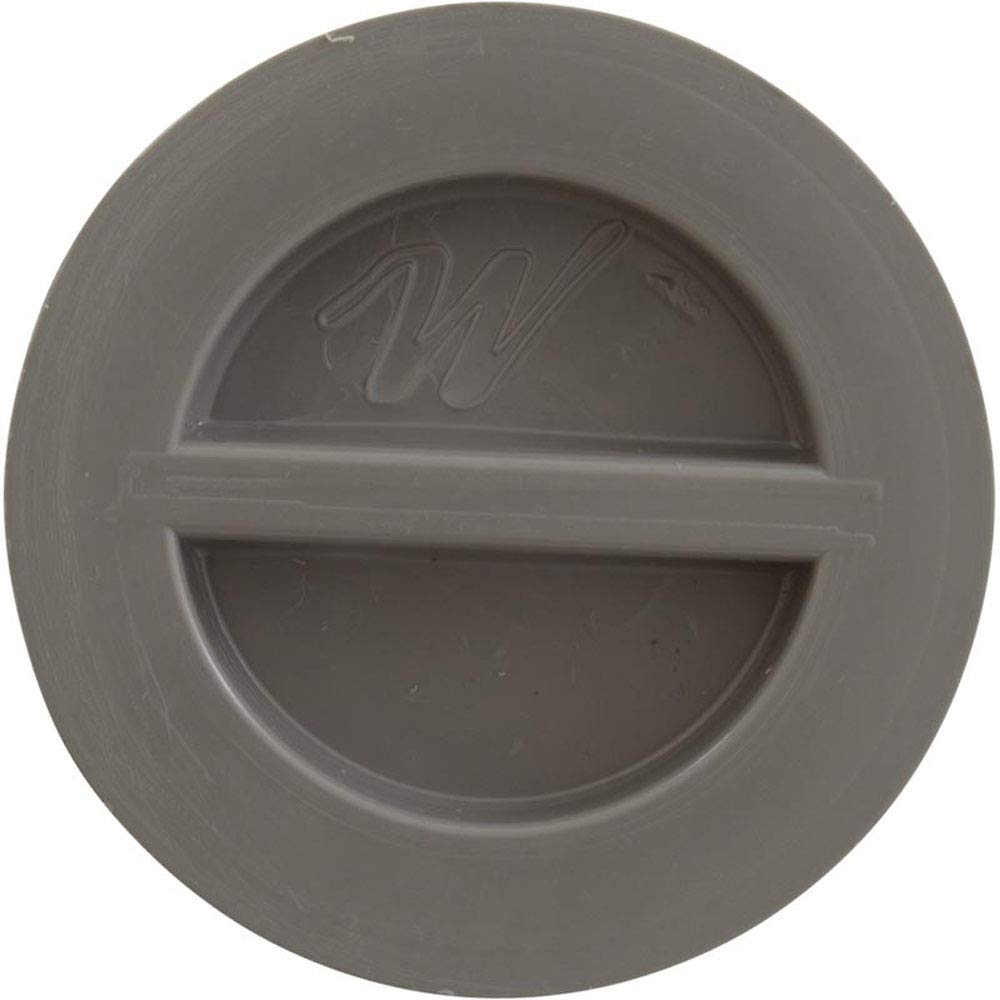 Waterway Plastics 400-4147 Flush Plug 1.5 Inch With Gasket Gray