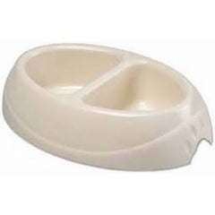 True Value 23174 Petmate Double Diner Pet Dish EA