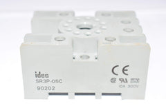 IDEC SR3P-05C Relay Socket 10A DIN Rail Mount 300V