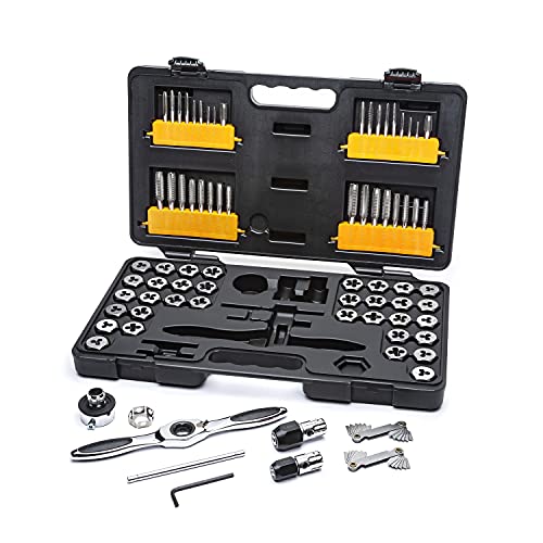 GearWrench 3887 75 Pc. SAE/Metric Ratcheting Tap and Die Set