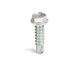 Metallics JTEKD7 1 in. Zinc Chromate Plated Hex Washer Head Self-Drilling & Tapping Screw