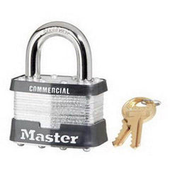 Master Lock M1KALF2001 Steel Padlock 5/16 in Diameter 3/4 in Width 1-1/2 in Height Keyed 2001