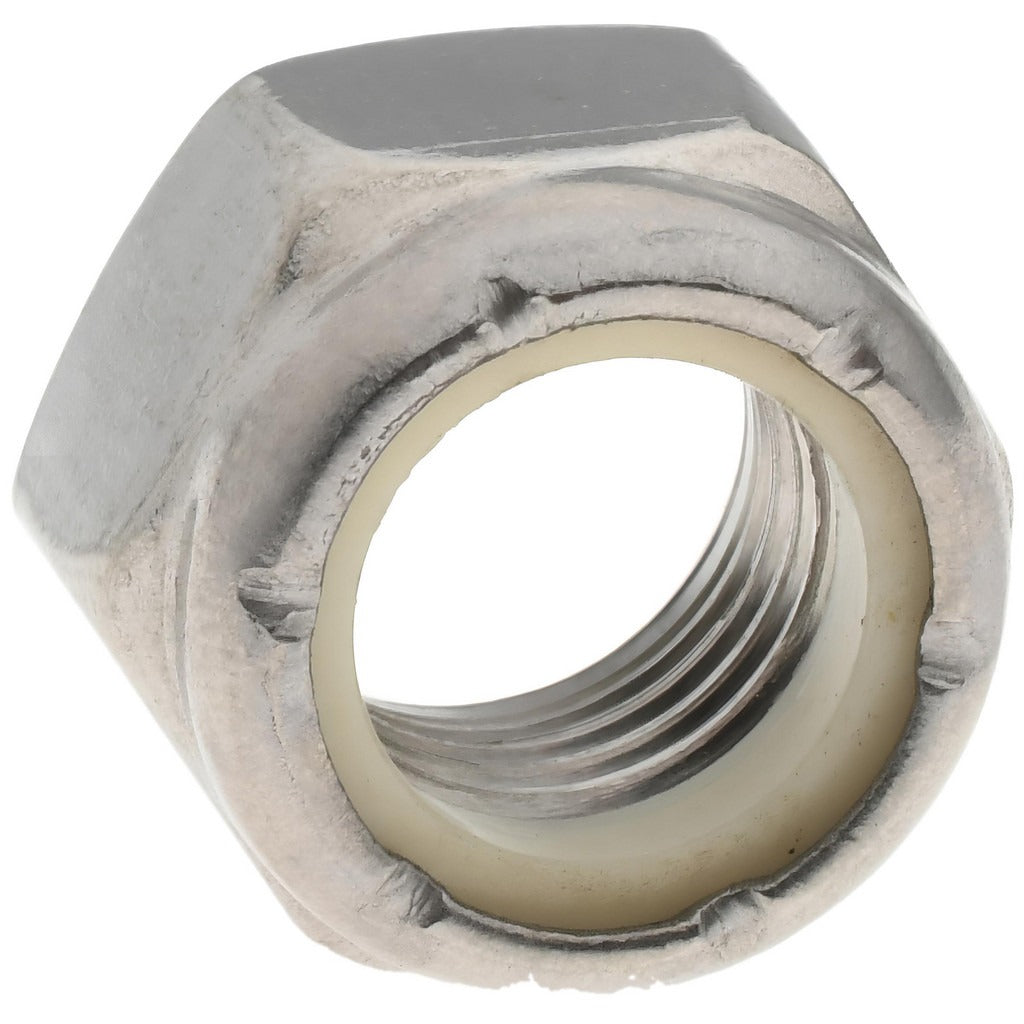 VALUE COLLECTION Value Collection 1-N-43F Hex Lock Nut 7/16-20 Stainless Steel