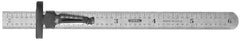 General Tools 300/1 6-Inch Steel Rule Decimal Equivalent Conversion Chart