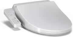 TOTO SW3004#01 Washlet A2 Electronic Bidet Toilet Seat with Heated Seat and SoftClose Lid, Elongated Cotton White