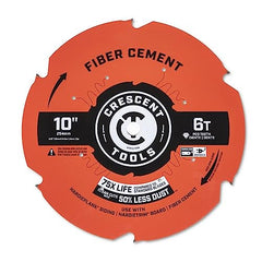 Crescent CSBFC-1006 Fiber Cement Circular Saw Blade 10 inches 6 Tooth