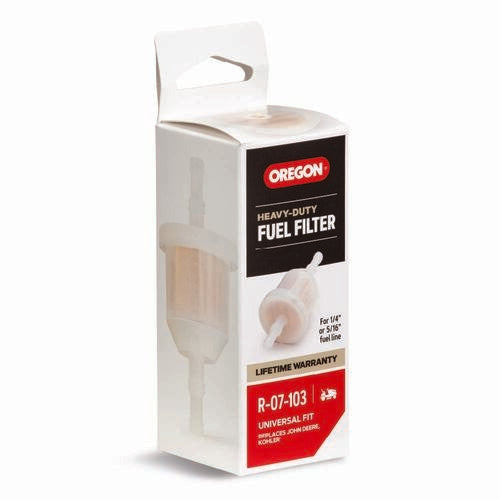 OREGON Oregon R-07-103 Fuel Filter for Riding Mowers (Each) Replaces GY20709, AM116304