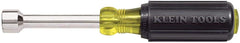 Klein Tools 630-1/2 1/2-Inch Nut Driver, 3-Inch Shaft, Cushion-Grip