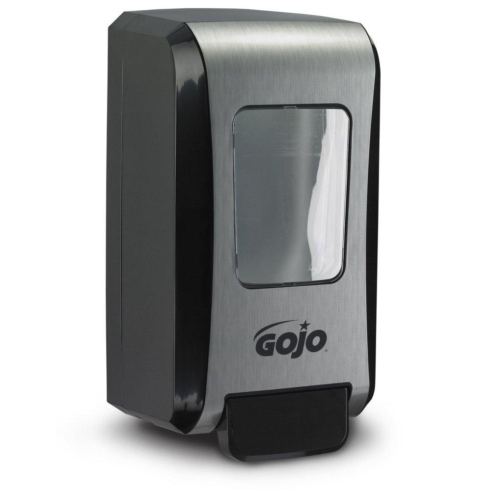 Gojo 5271-06 FMX-20 High Capacity Foam Soap Dispenser Black Polished Chrome