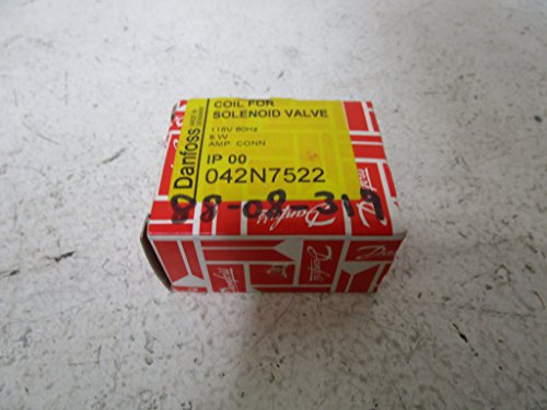 DANFOSS 042N7522 Solenoid Coil 115V 60Hz 12W