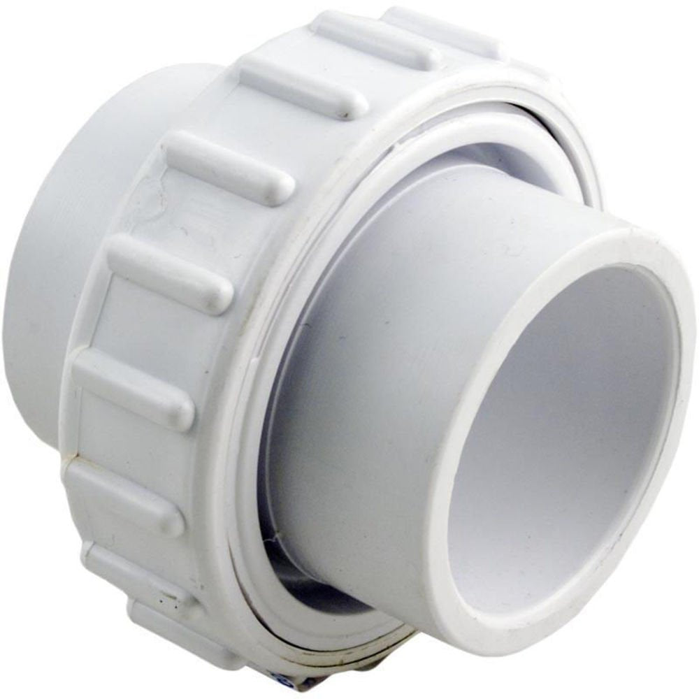 Custom Molded Products 21049-150-000 Union 1-1-2 Inch Slip-2 Spigot x 1-1-2 Inch Slip-2 Spigot