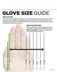 SHOWA BO500W-XXL Polyurethane Palm Coating Glove with Nylon Liner White XX-Large