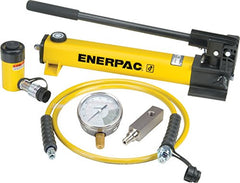 Enerpac SCR-102H Hydraulic Cylinder Pump Set 10 Ton 2.13 In Stroke